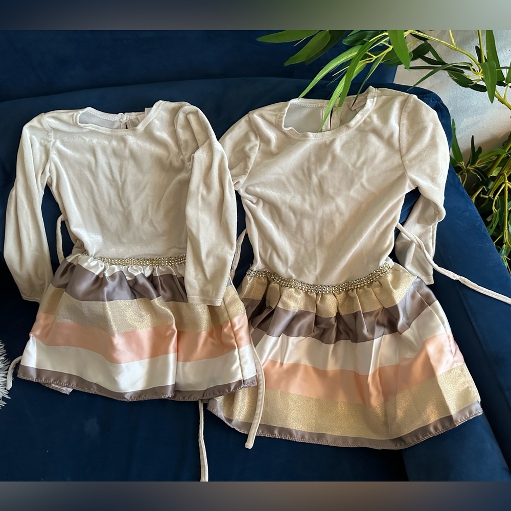 Girl Dress, 2T 4T , 2 The Same Style, Perfect Conditions  $10.00 For Both
